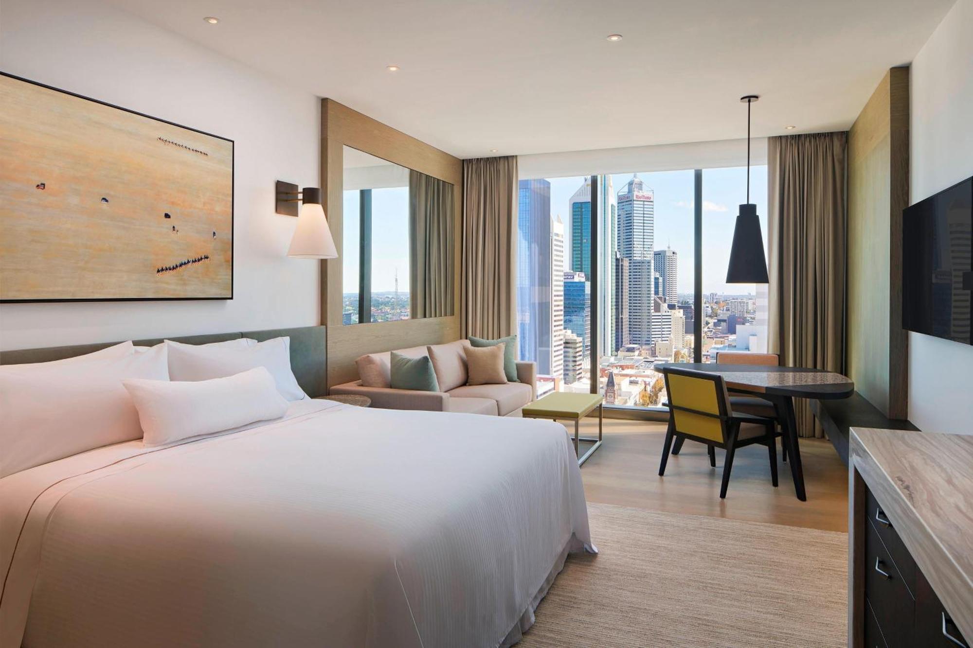 The Westin Perth Exterior foto A guest room at the hotel