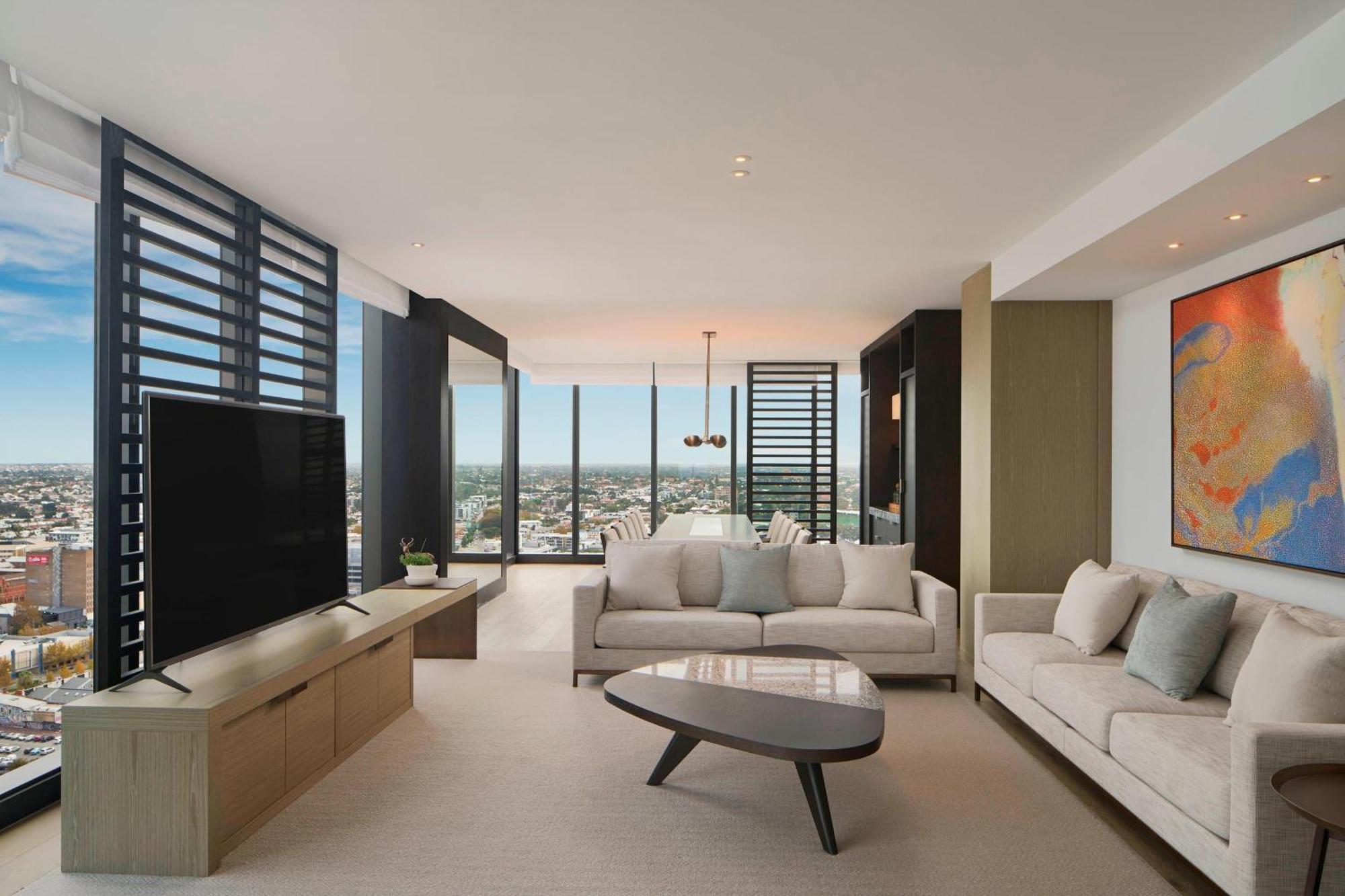 The Westin Perth Exterior foto The living room of a typical apartment